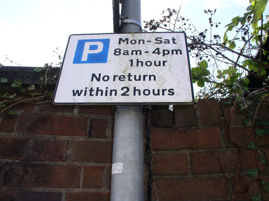 But always look at any other parking restrictions.